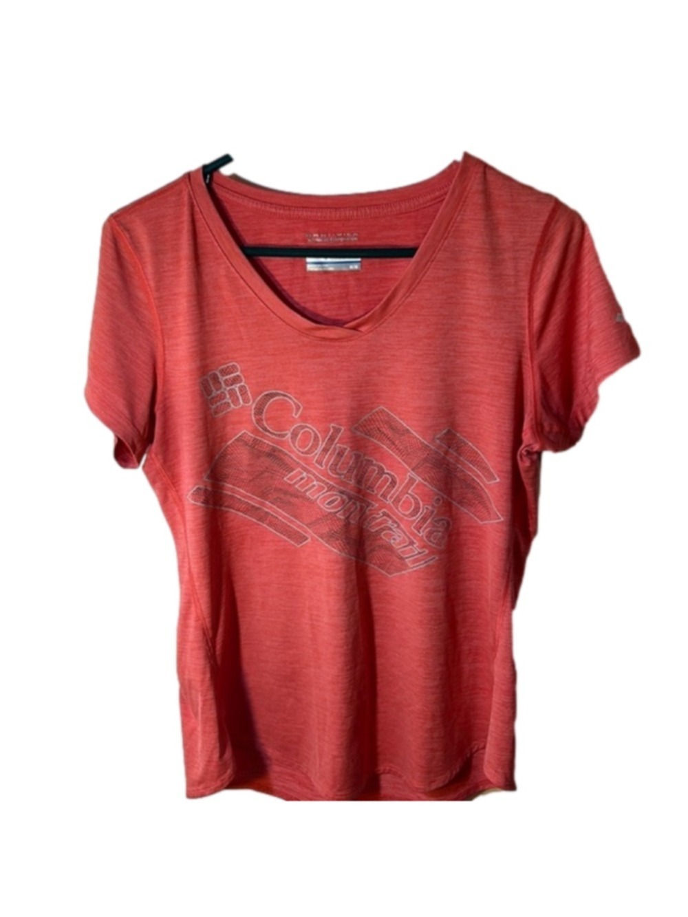 Columbia Montrail Orange T Shirt Size Medium
